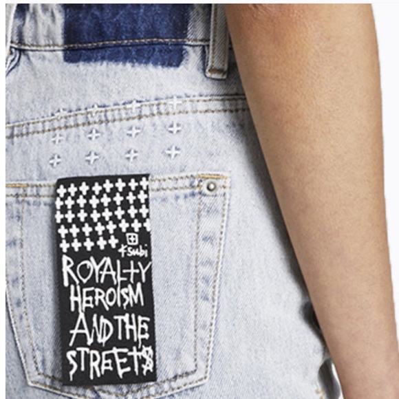 Ksubi Blue Melrose Split Jeans - Picture 3 of 3